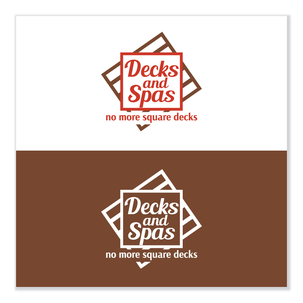 Logo Design by Sujit Banerjee for Decks and spas | Design #23548363