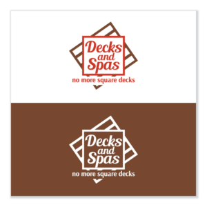 Logo Design by Sujit Banerjee for Decks and spas | Design: #23548363