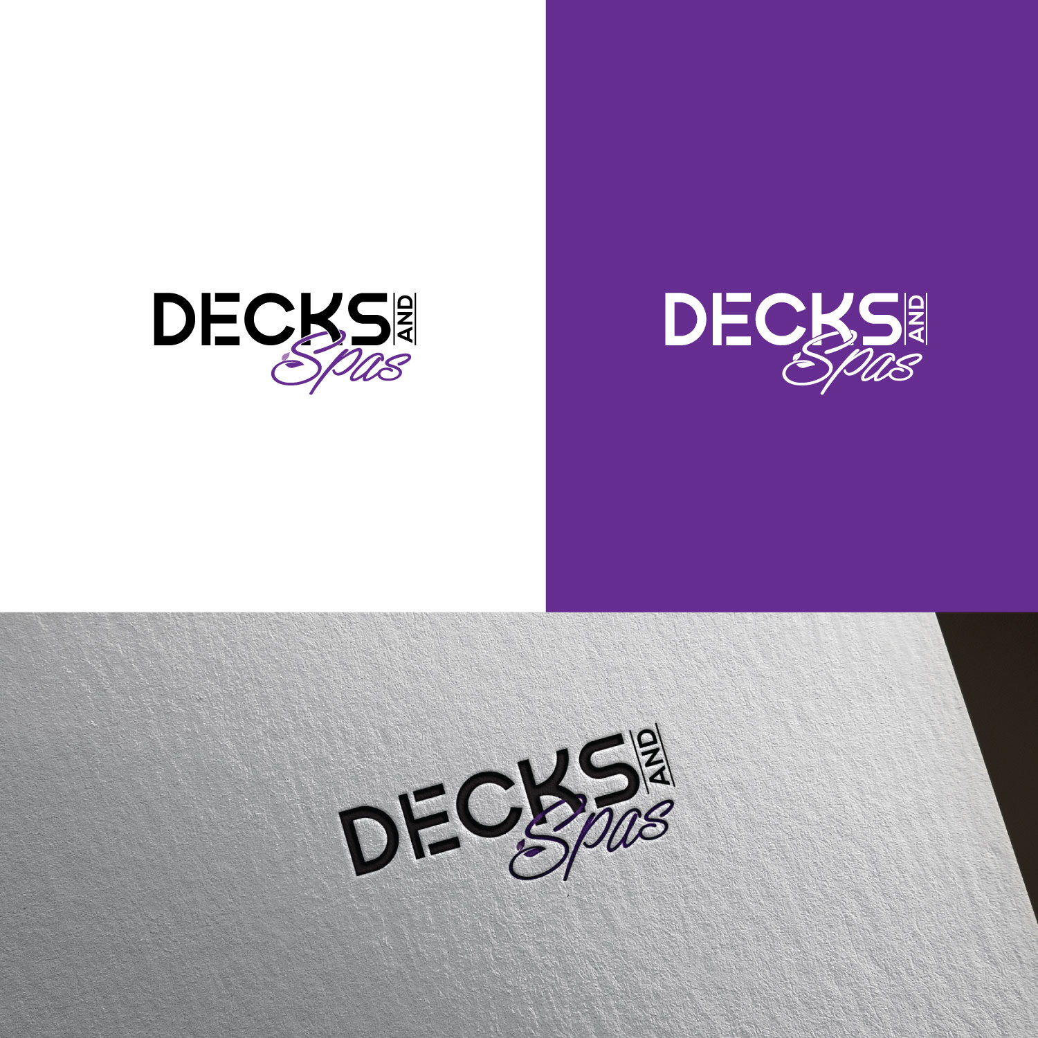 Design de Logo par sankar999 pour Decks and spas | Design #23396706