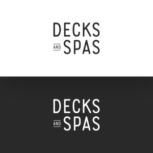 Logo Design by yhutomo for Decks and spas | Design: #23423380