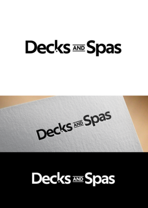 Diseño de Logo por Aldan Design para Decks and spas | Diseño #23404504