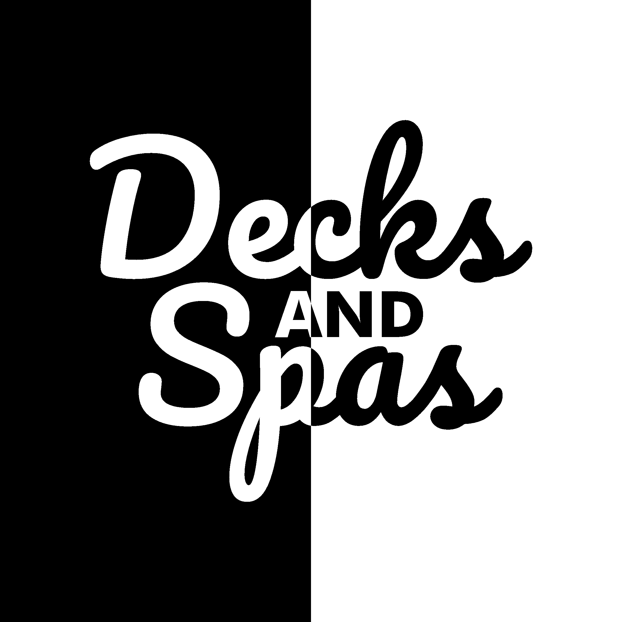 Logo Design by Rifky NB for Decks and spas | Design #23442413