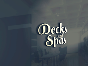 Diseño de Logo por Talha11222 para Decks and spas | Diseño #23407480