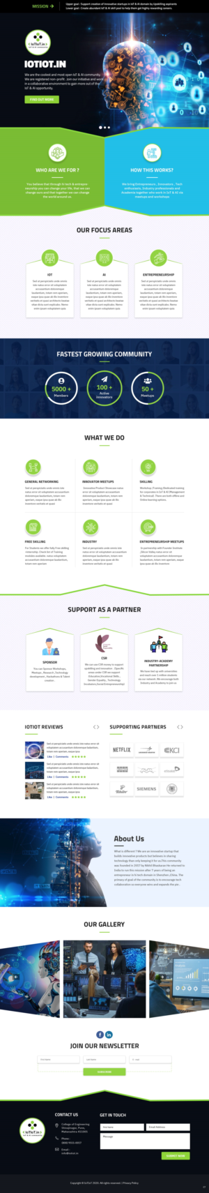 Web Design par pb pour ce projet | Design : #23410908