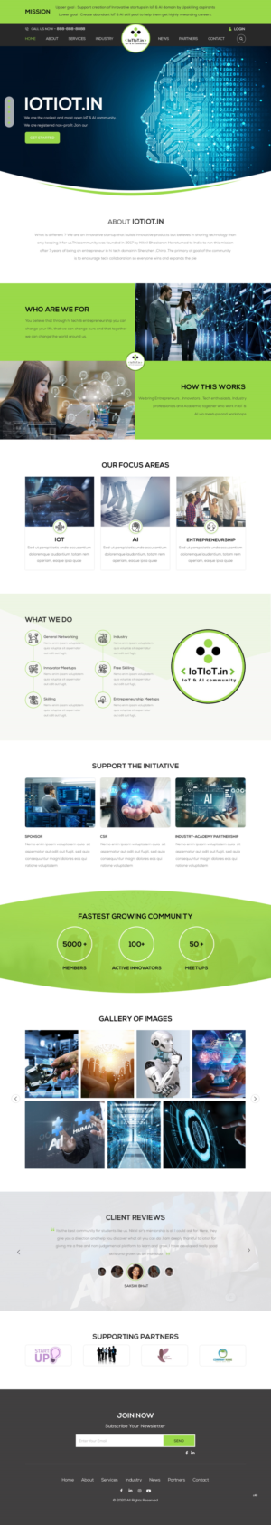 Web Design par pb pour ce projet | Design : #23410925