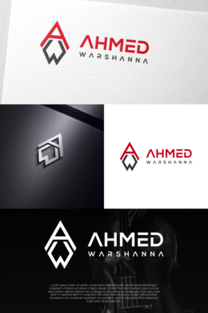 Ahmed Warshanna | Logo Design by laba tiada henti