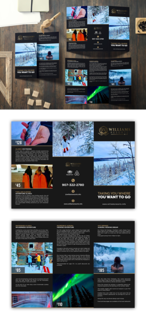 Alaska Outdoor Adventure Tour Company Flyer | Flyer-Design von ZeneFashions