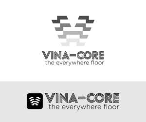 Vina-Core "the everywhere floor" | Logo Design by Indrawasih