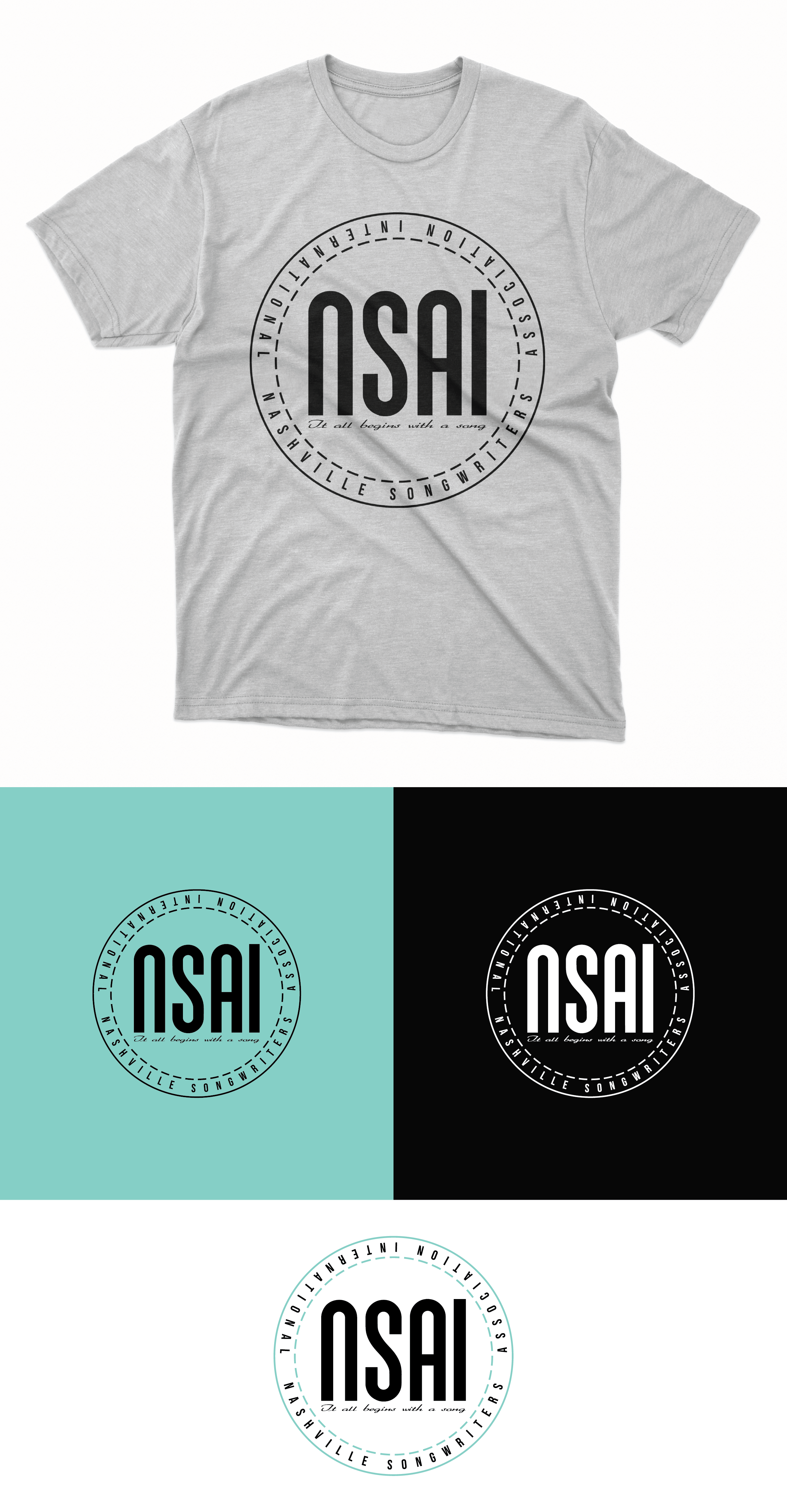 Logo Design by Mir Akrash Ahmed for NSAI | Design #23450992