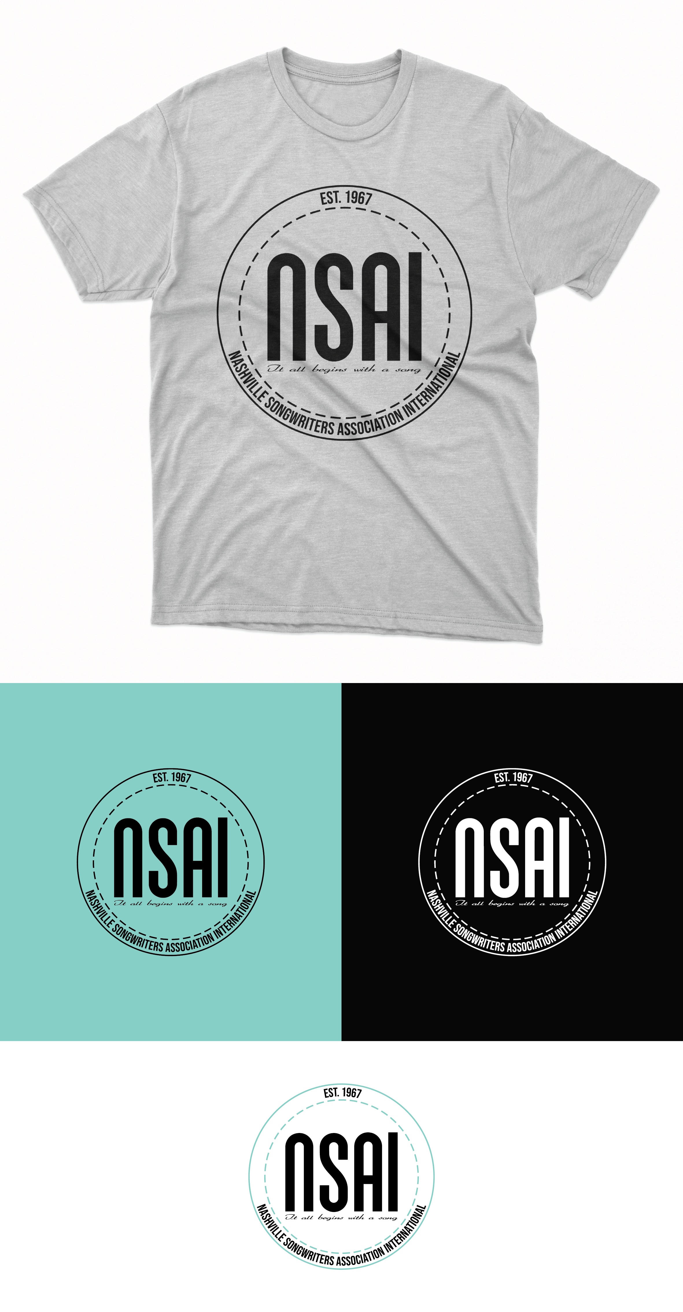 Logo Design by Mir Akrash Ahmed for NSAI | Design #23450994