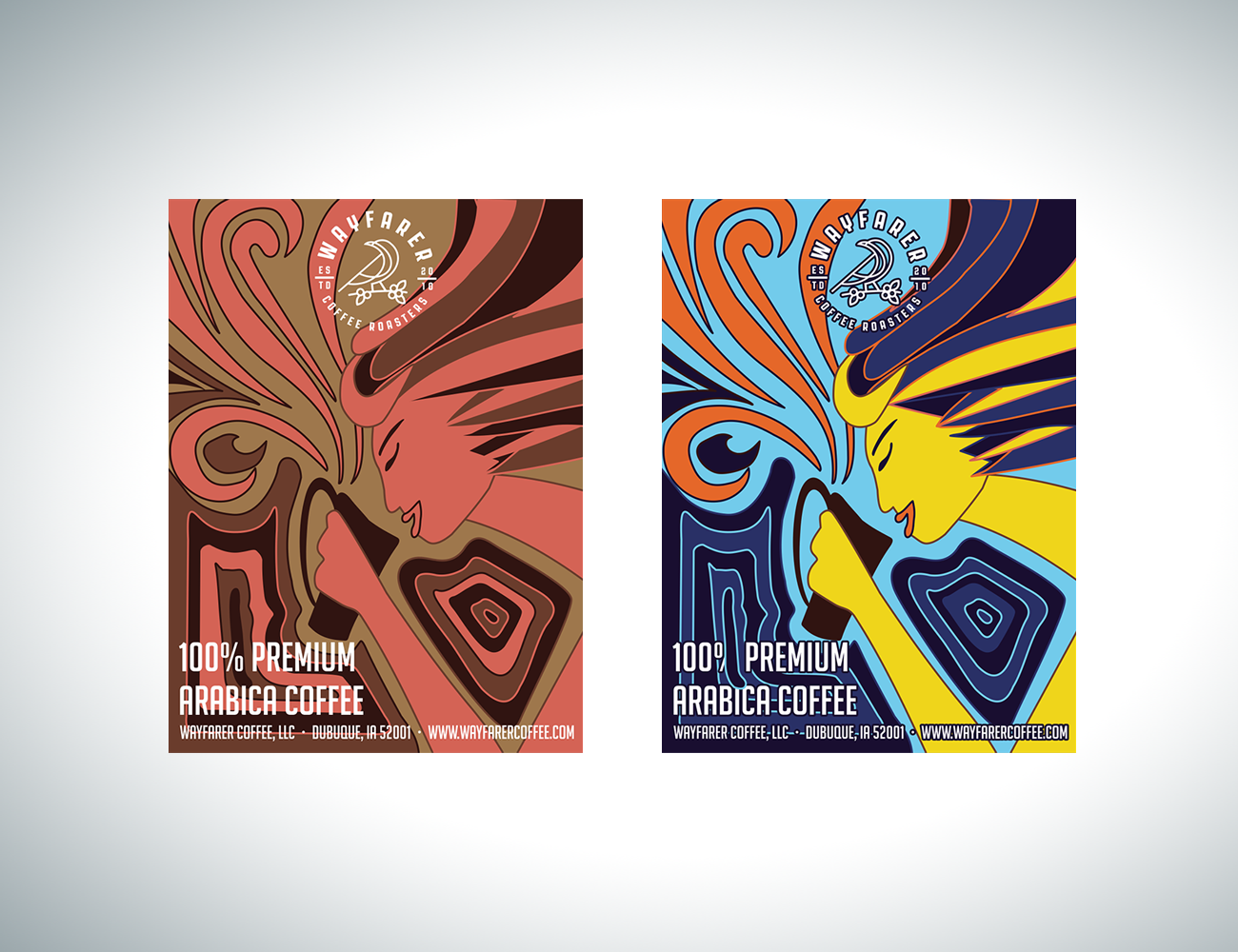 Packaging Design by Lezette_G for Wayfarer Coffee, LLC | Design #23451958