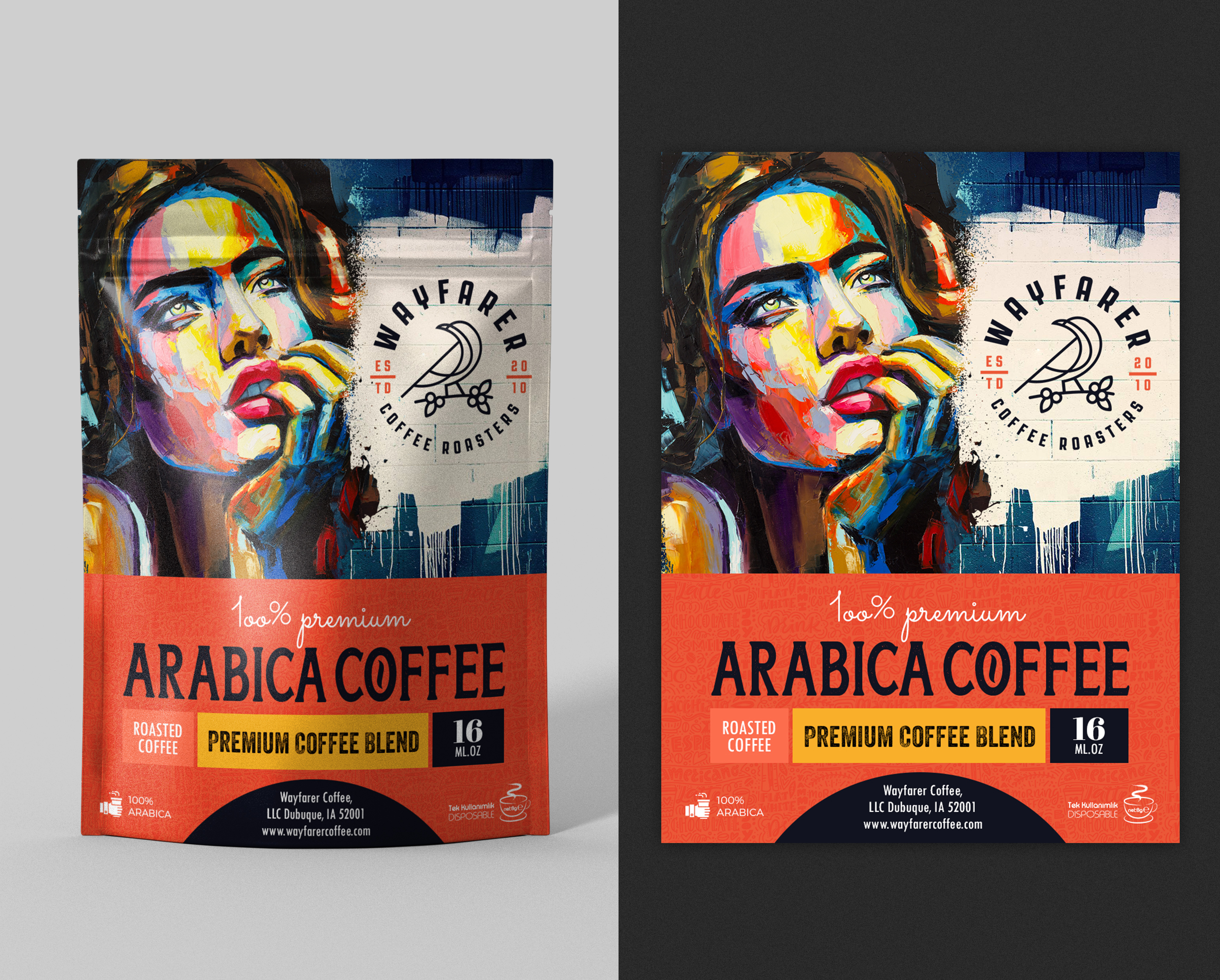 Diseño de Empaque por SAI DESIGNS para Wayfarer Coffee, LLC | Diseño #23440298