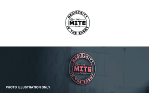 The MITE Club with Mediocrity is the enemy around the edge | Design de Logo par MT
