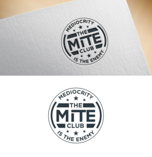 The MITE Club with Mediocrity is the enemy around the edge | Design de Logo par Mono.co