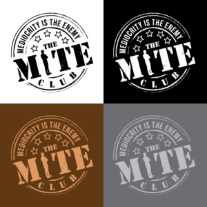 The MITE Club with Mediocrity is the enemy around the edge | Design de Logo par geni