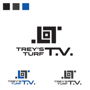 Trey’s Turf T.V. | Logo Design by IdentsArt