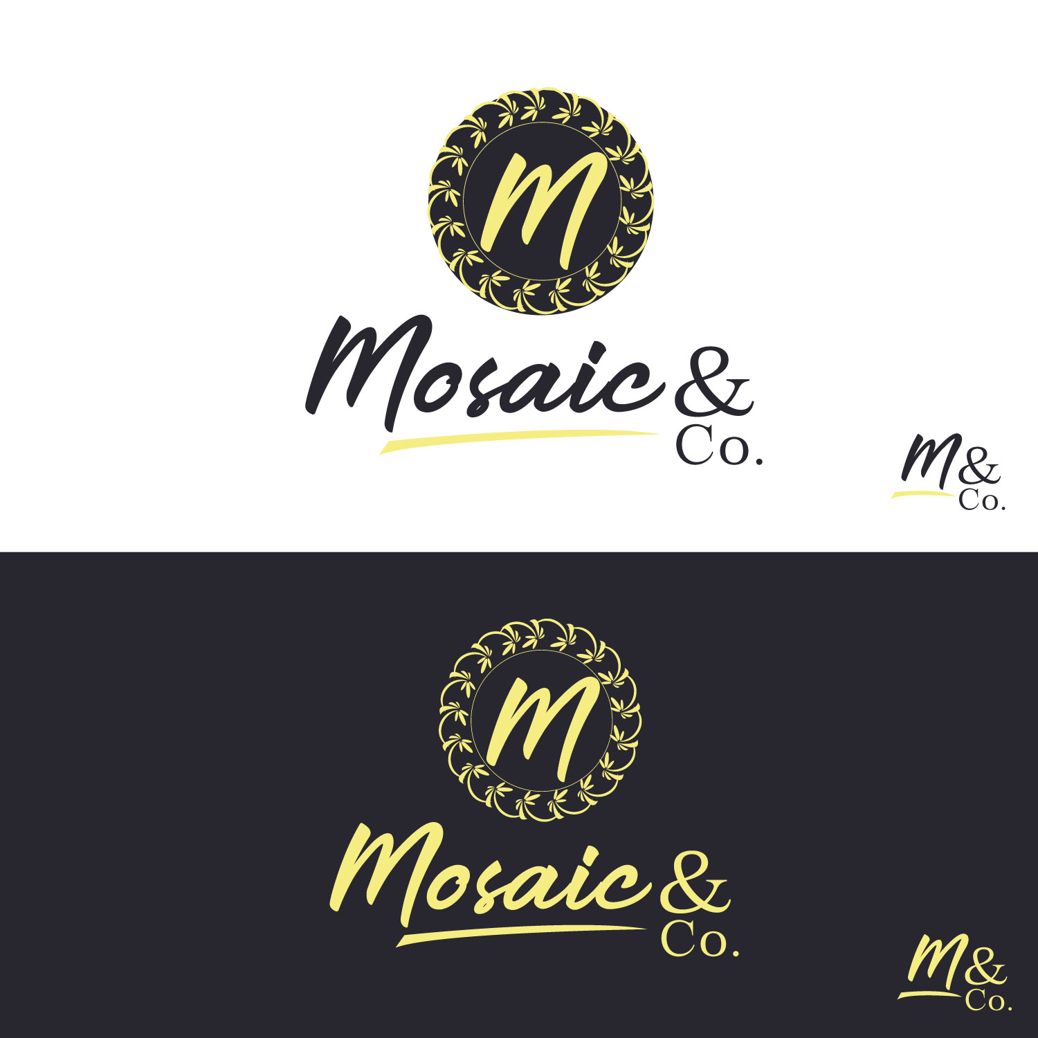 Logo Design by beniwalsuman for Mosaic & CO.  | Design #23414226