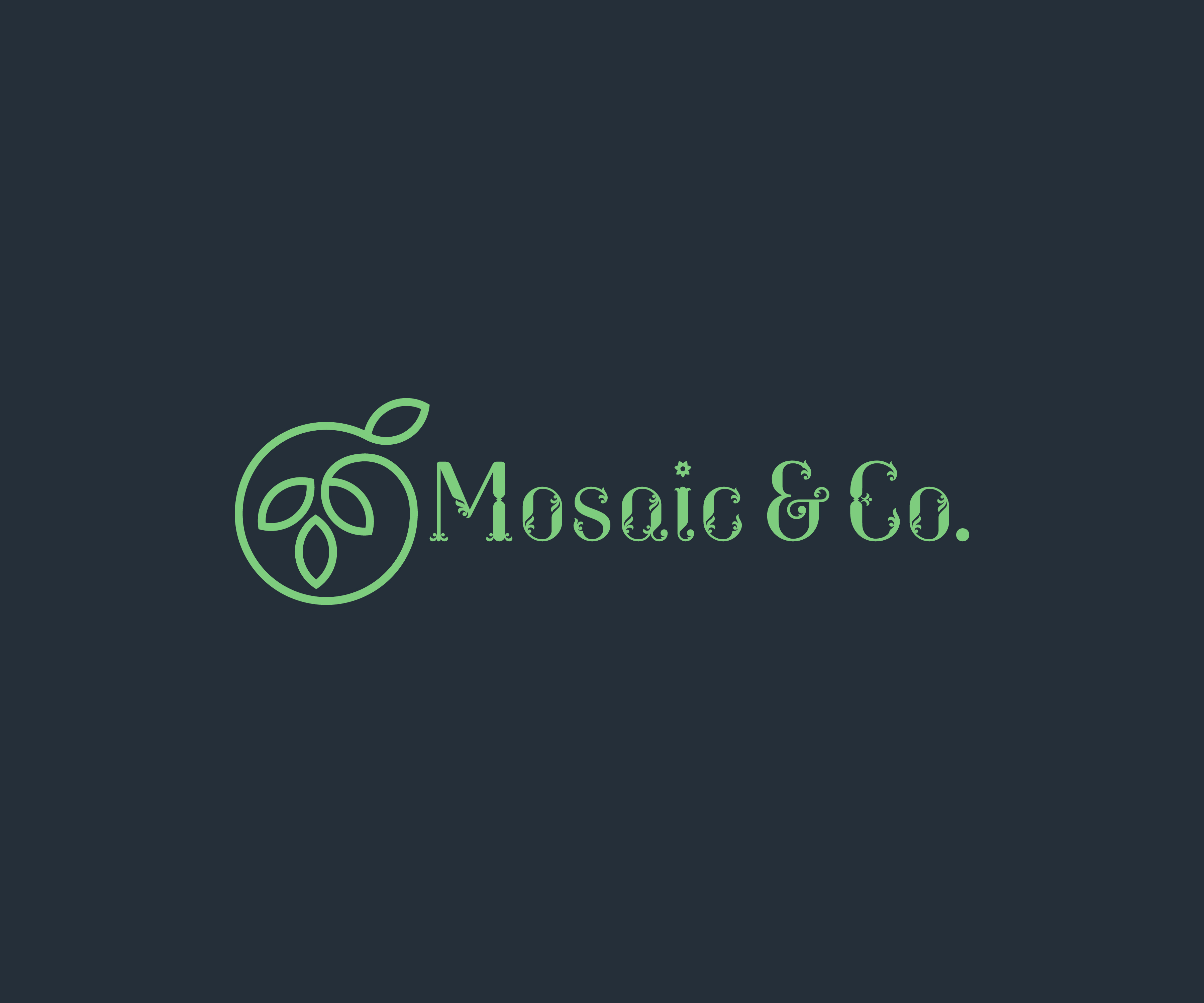 Logo Design by Indrawasih for Mosaic & CO.  | Design #23428836