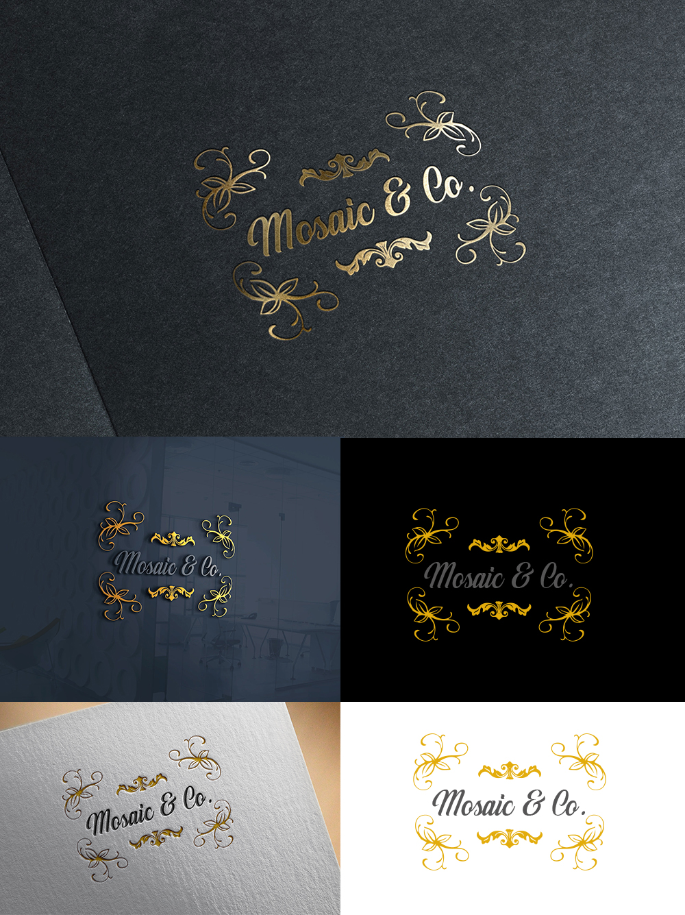 Logo Design by Suchetandesign for Mosaic & CO.  | Design #23483842