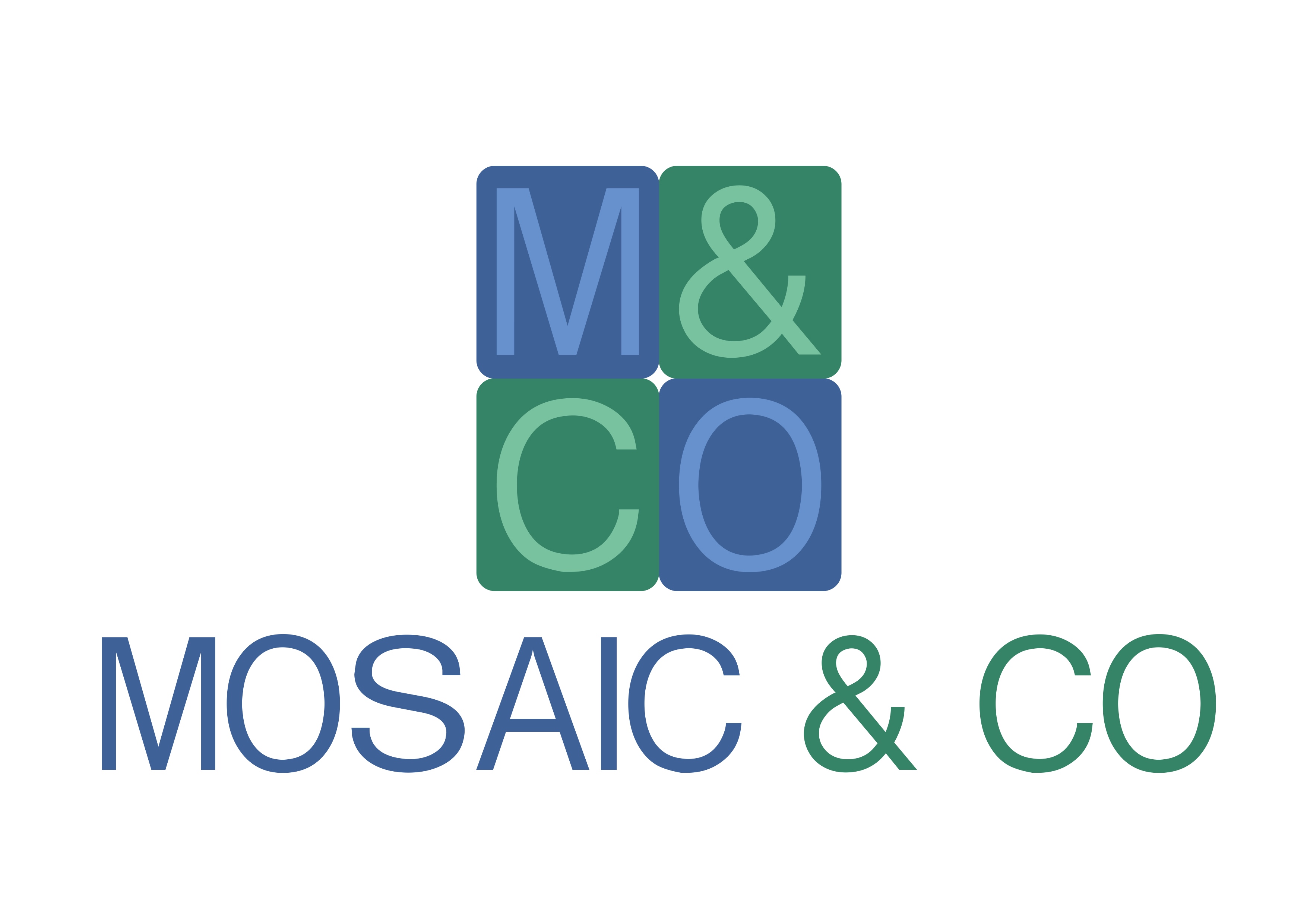 Logo Design by new.englander.uk for Mosaic & CO.  | Design #23405200