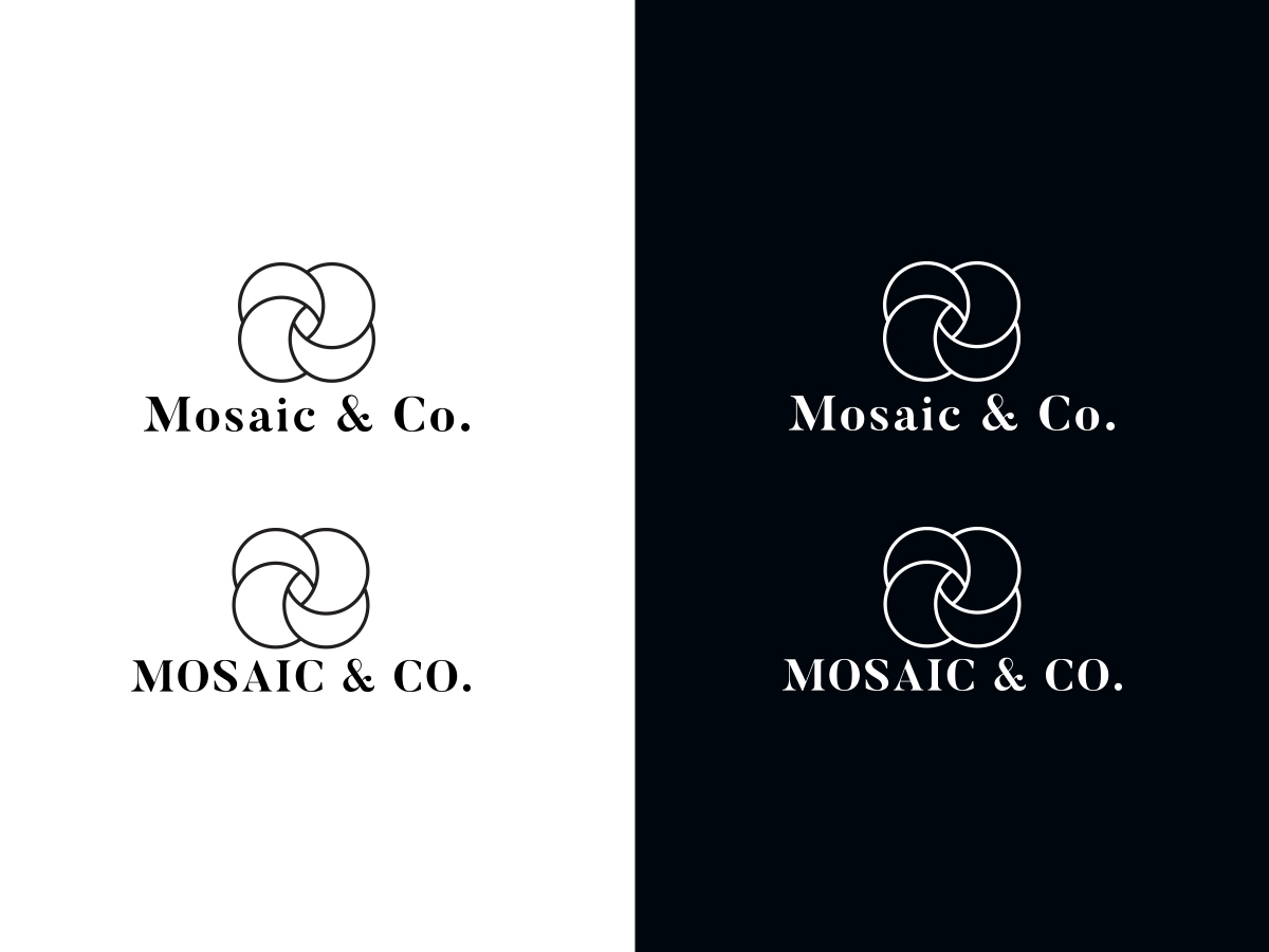 Logo Design by cojoceastudio for Mosaic & CO.  | Design #23418153