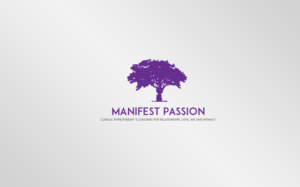 Manifest Passion {subtext} Clinical Hypnotherapy & Coaching For Relationships, Love, Sex and Intimacy | Logo Design by MT