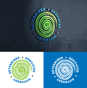 3D - Determined. Dedicated. Different. | Logo Design by H-H Arts