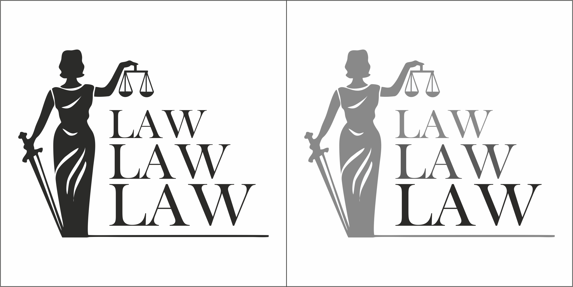 Logo Design by santosh.kanaujiya for LawLawLaw | Design #23412685