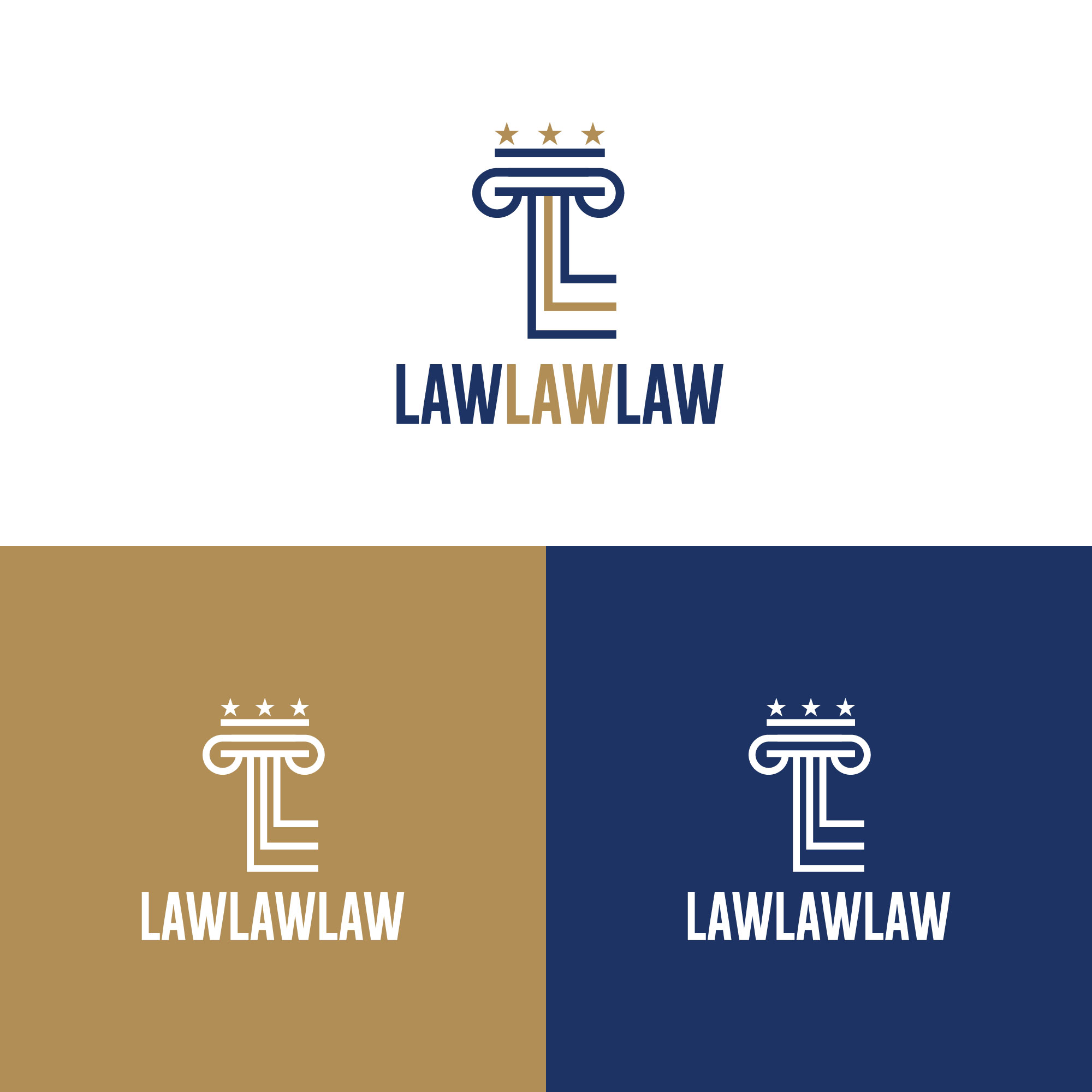 Logo Design by kaushal 05 for LawLawLaw | Design #23418226