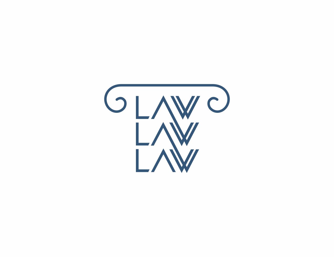 Logo Design by MOH Studio for LawLawLaw | Design #23412543