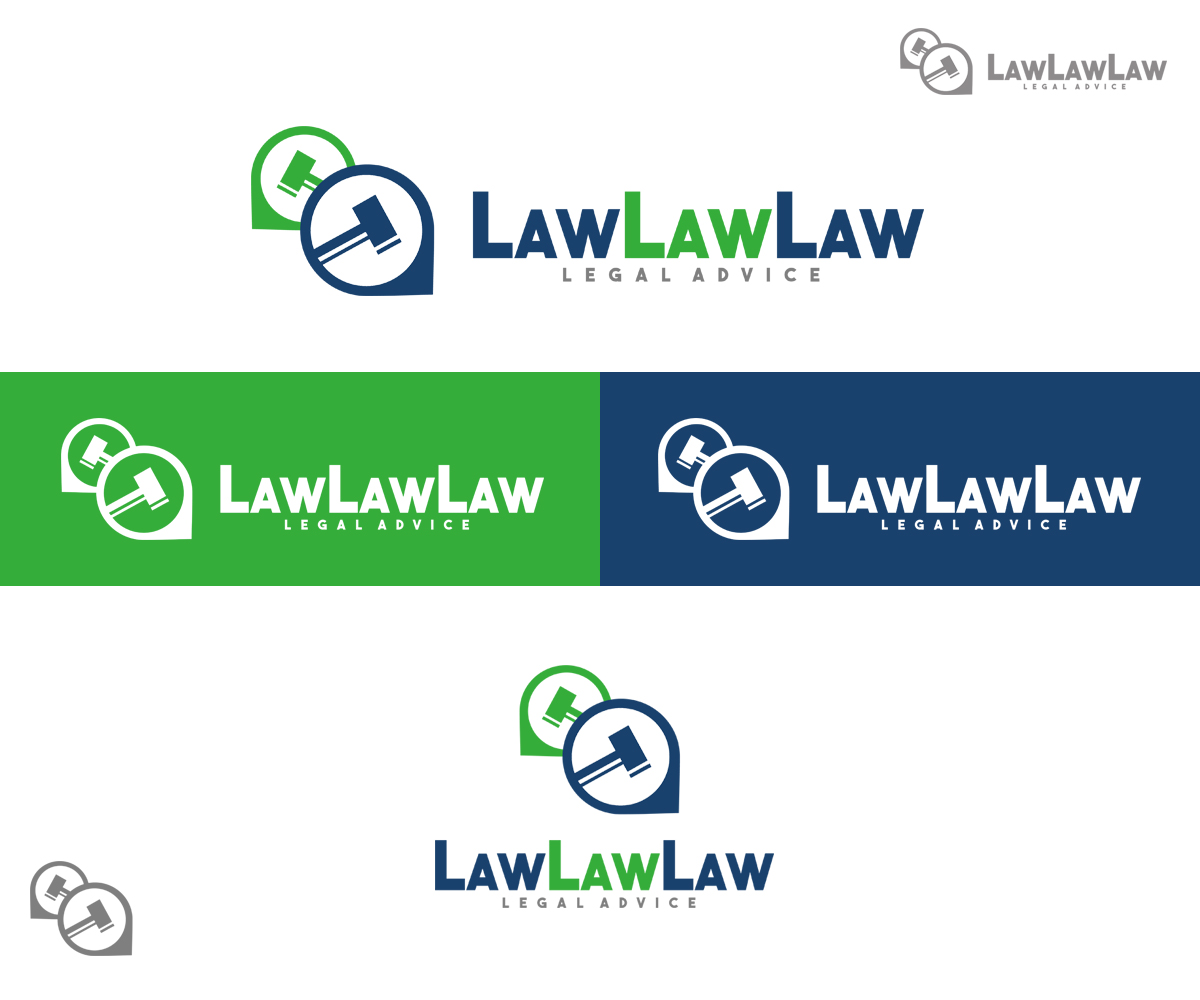 Logo Design by BrochaVLJ for LawLawLaw | Design #23456433