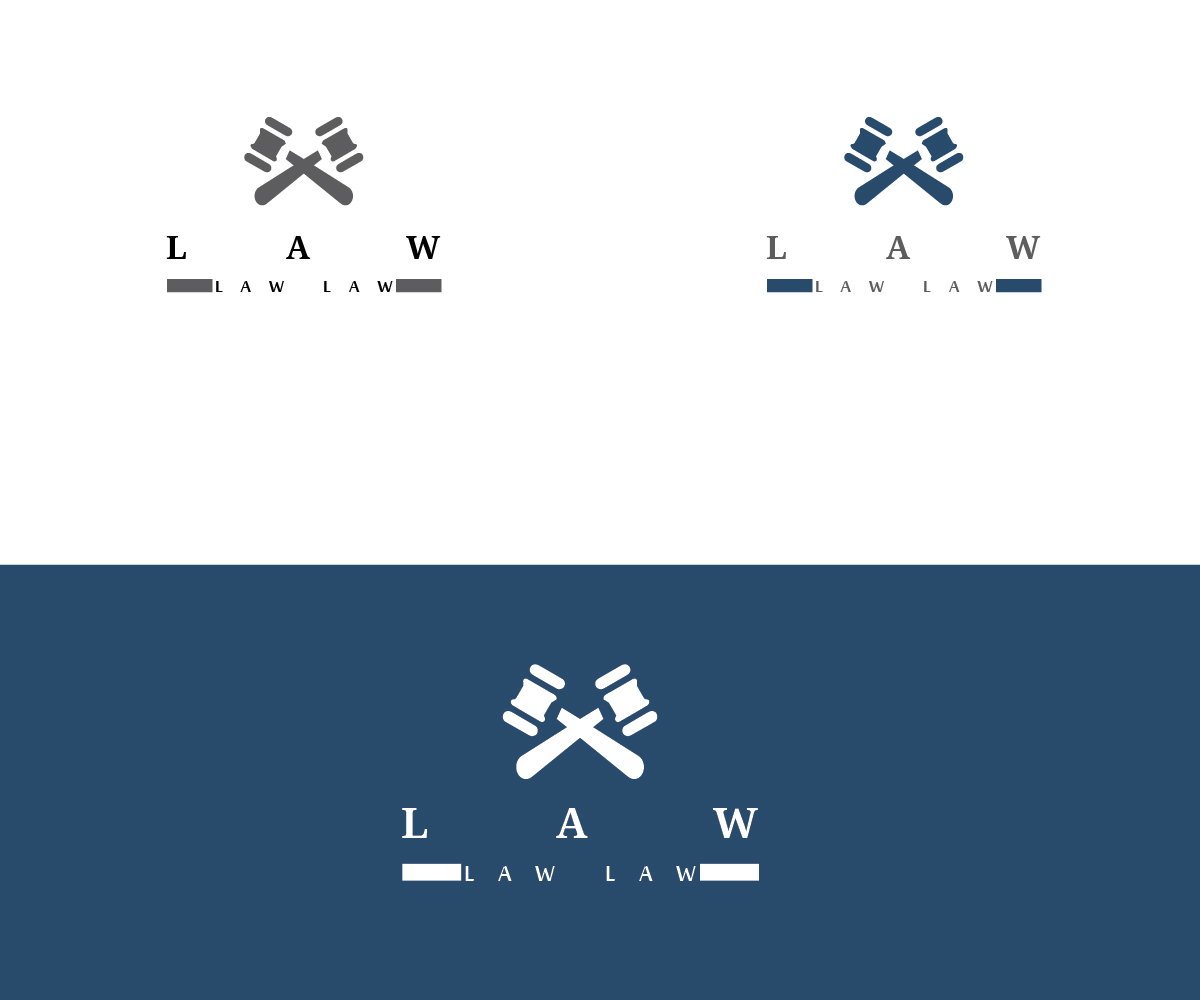 Logo Design by vineeth kumar for LawLawLaw | Design #23413020