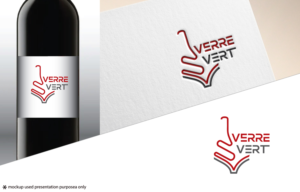 Verre Vert | Logo Design by Juli creation