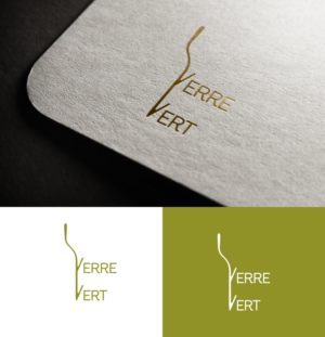 Verre Vert | Logo Design by H-H Arts
