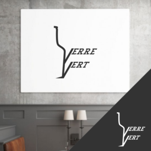 Verre Vert | Logo Design by Gerald Design 3