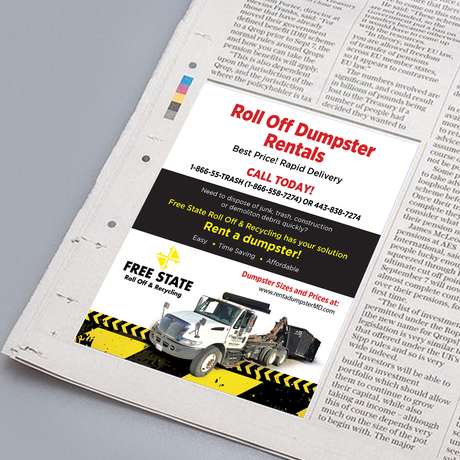 Zeitungsanzeige-Design von GraphicsGuru für dieses Projekt | Design #23417941