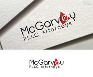 McGarvey PLLC Attorneys  | Design de Logo par Dot Design 3