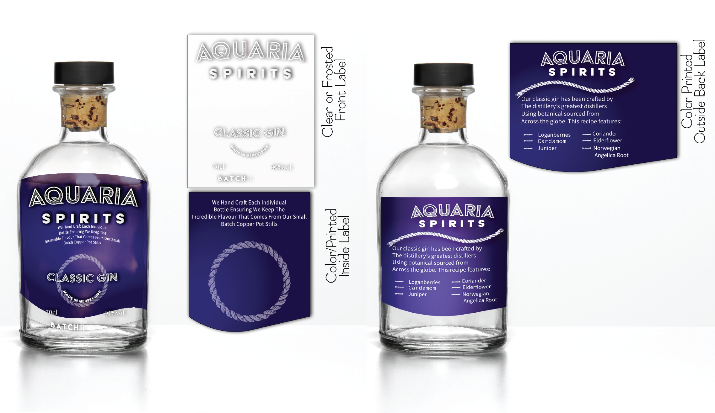 Graphic Design by ralfalopagusstudio for The Handmade Gin Company | Design #23497778