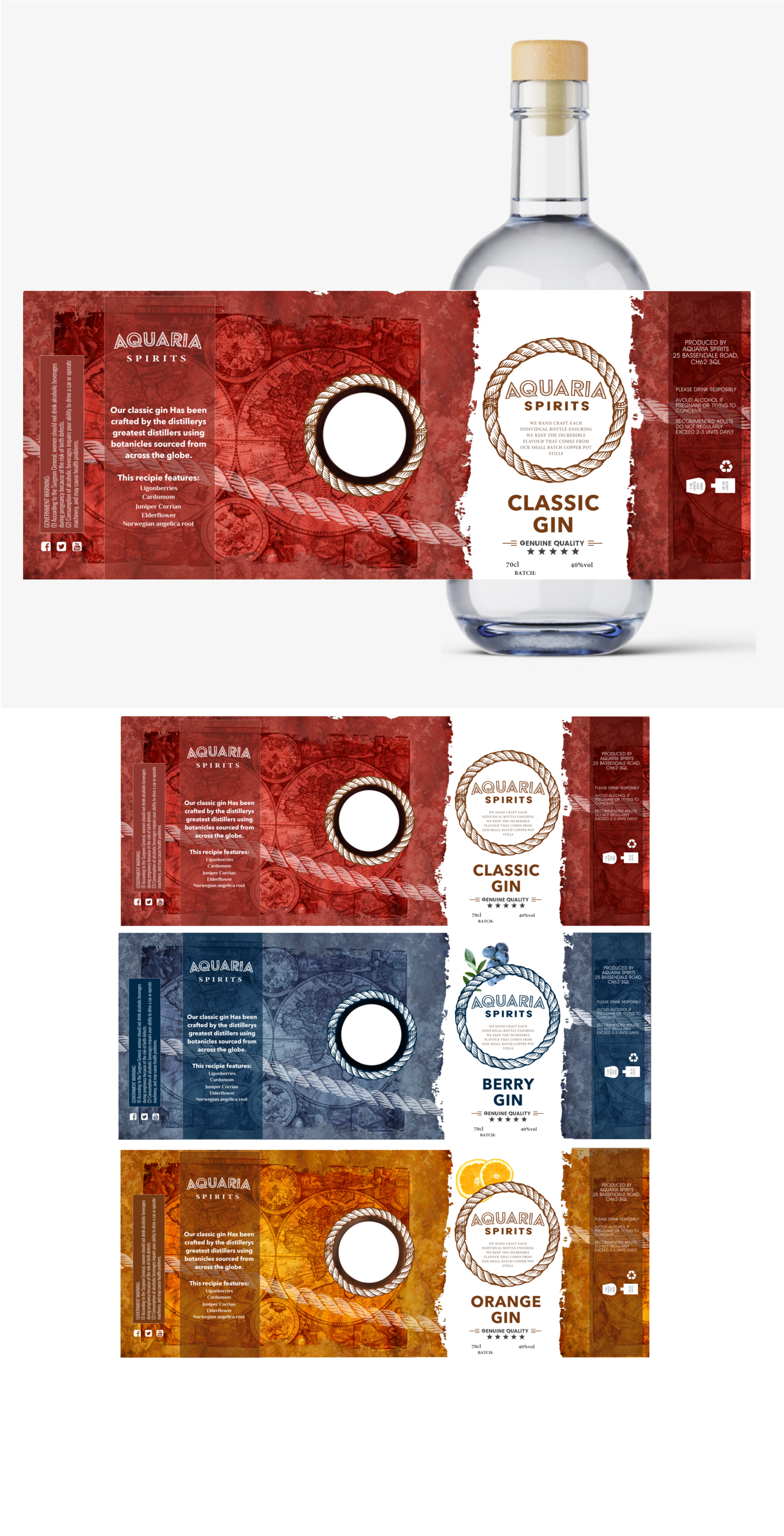 Graphic Design by elveneclipse for The Handmade Gin Company | Design #23464819