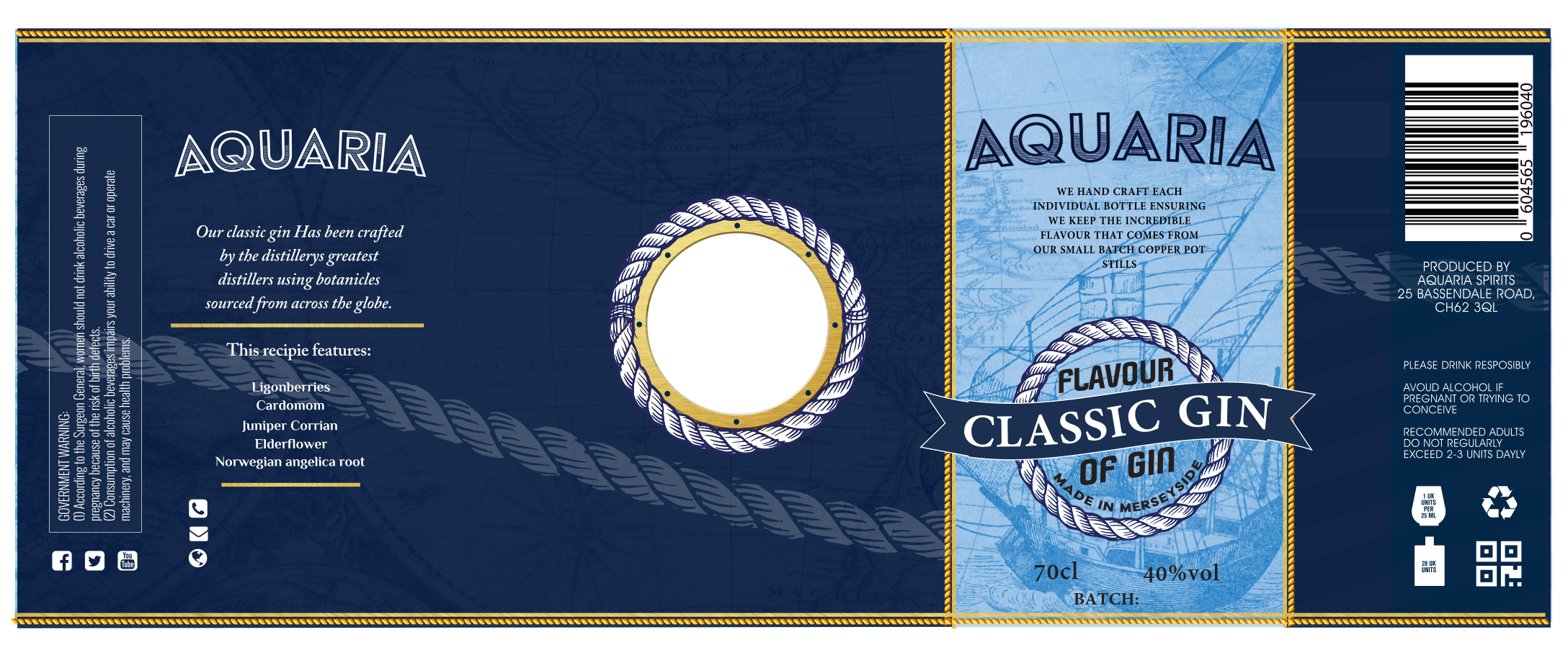 Graphic Design by EDesignN for The Handmade Gin Company | Design #23518499