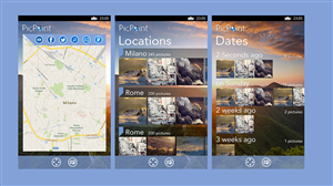 Redesign of PicPoint Windows Phone app | Diseño de aplicación (App) por Tildinaz