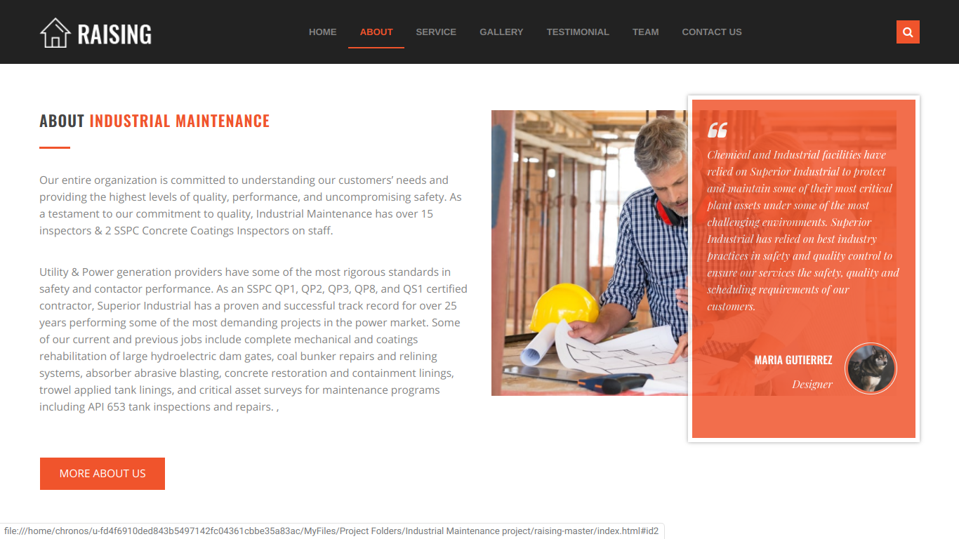 Web Design by Rico247 for Petro Industrial | Design #23438130