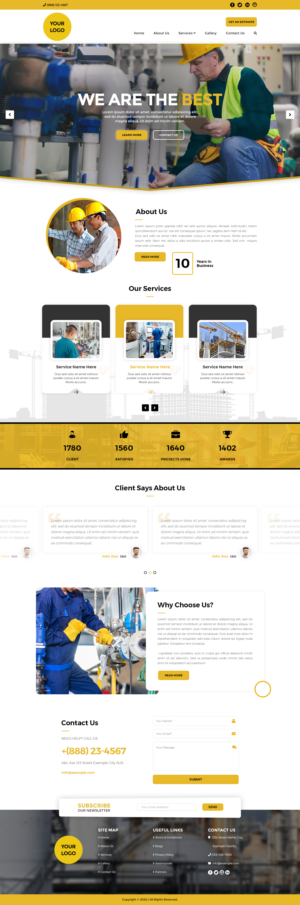 Web Design by Factotum Designs for Petro Industrial | Design: #23437901