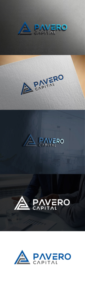 The logo text can just use the company name "Pavero Capital"  | Diseño de Logo por JAHID BIN JAFAR