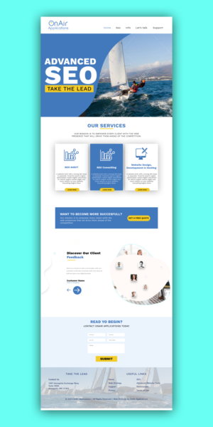 Diseño Web por nguruzzdng para OnAir Applications | Diseño #23517823