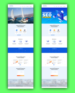 Web Design by nguruzzdng for OnAir Applications | Design: #23521231
