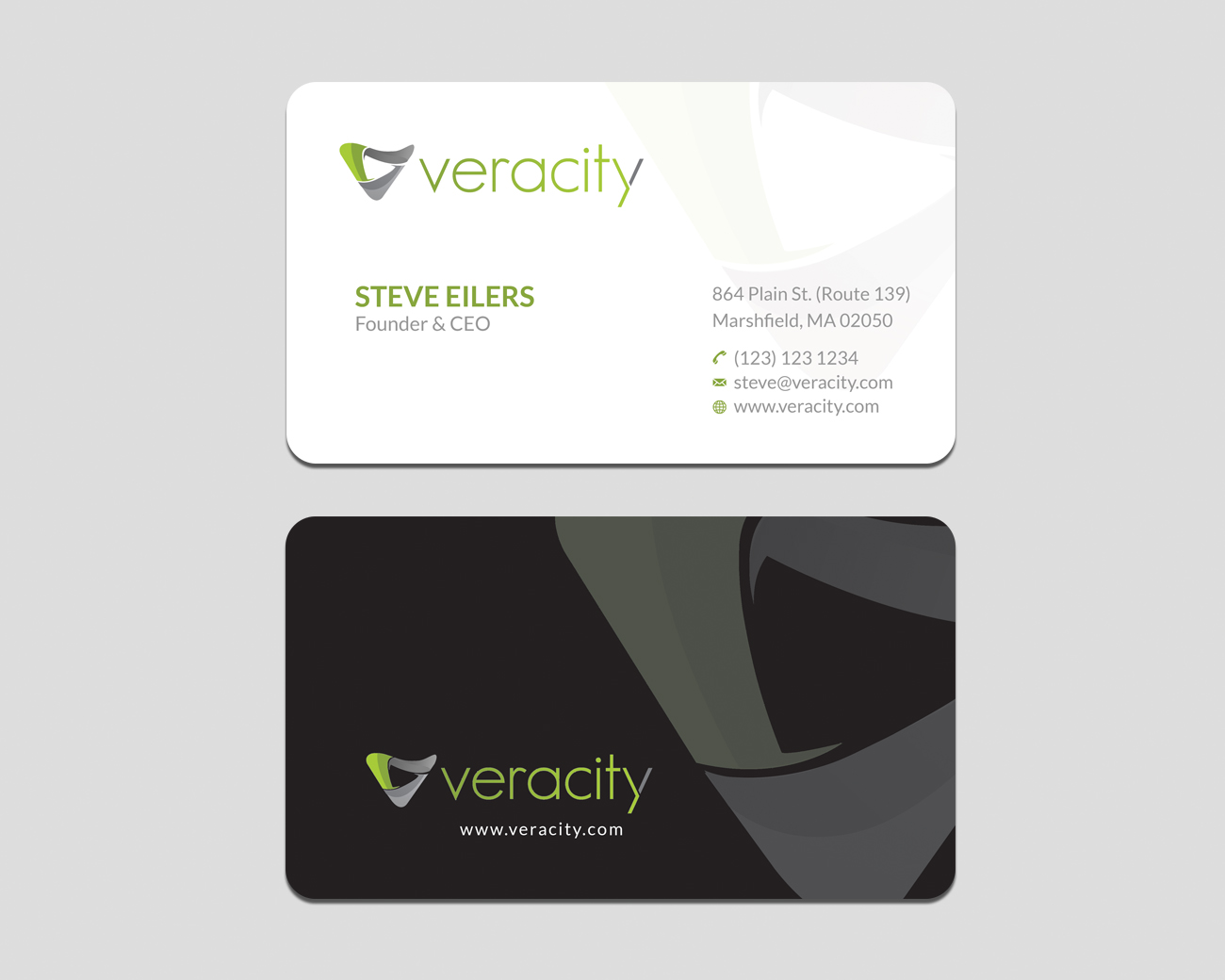 Business Card Design by Shahin Hossen for veracity | Design #23455226