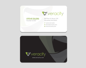 Business Card Design by Shahin Hossen for veracity | Design: #23455259