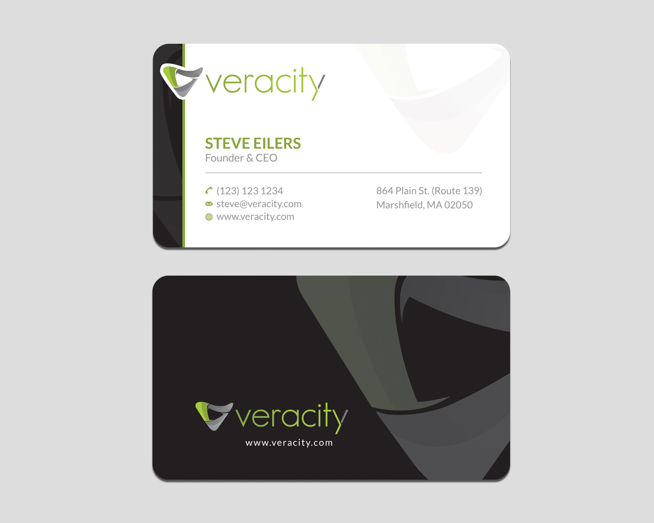 Business Card Design by Shahin Hossen for veracity | Design #23455354