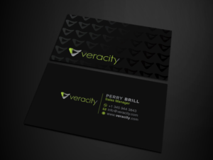 Business Card Design by Verified artistry (Design garden) for veracity | Design: #23421303